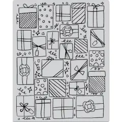 Hero Arts Cling Stamp Presents Background A2 size