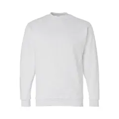 Bayside&reg; USA Made Crewneck Sweatshirt White
