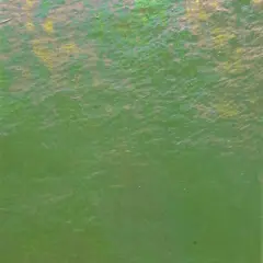 Wissmach COE 96-07LUM Olive Green Luminescent Fusible Glass Sheet