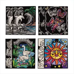 Velvet Art 3-D Posters (Pack of 24)