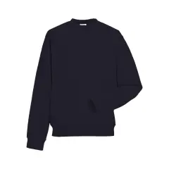 Bayside&reg; Super Heavy Oversized Crewneck Sweatshirt Navy