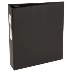 Avery Economy 3 Ring Binder, 3" Round Rings, 1 Black Binder (03602)