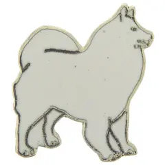 Samoyed Pin 1"
