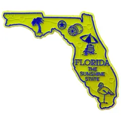 Florida Refrigerator Magnet 2"
