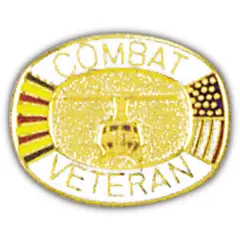 Vietnam Helicopter Combat Pin 1"