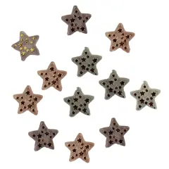 Buttons Galore and More Craft & Sewing Buttons - Twinkle Twinkle - 36 Buttons