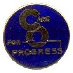 C & O Railroad Pin 1"