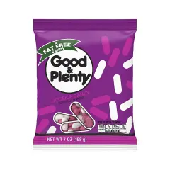 Licorice Chewy Candy, Fat Free, 7 oz (Case of 12)