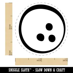 Coconut Doodle Self-Inking Rubber Stamp for Stamping Crafting Planners Fuchsia