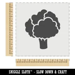 Broccoli Garden Vegetable Wall Cookie DIY Craft Reusable Stencil