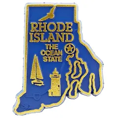 Rhode Island Refrigerator Magnet 2"