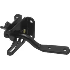 Automatic Gate Latches with Straight Strike Black