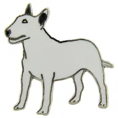 Bull Terrier Pin 1"