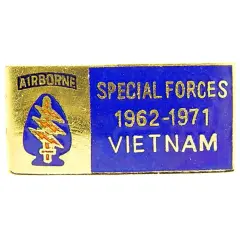 U.S. Army Special Forces Vietnam Pin 1 1/8"