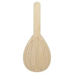Whisk French Whip Cooking Baking Unfinished Wood Shape Piece Cutout for DIY Craft Projects
