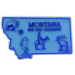 Montana Refrigerator Magnet 2"