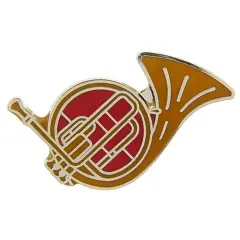 French Horn Pin 1"