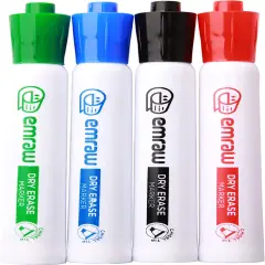 Enday 4 Colors Dry Erase Markers