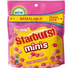 STARBURST 8 OZ CHERRY CHEWY CANDY (Case of 8)