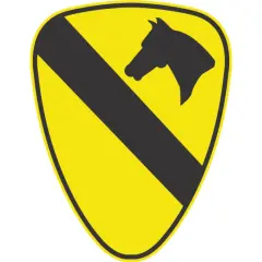 U.S. Army 1st Cavalry Division Refrigerator Magnet 3"