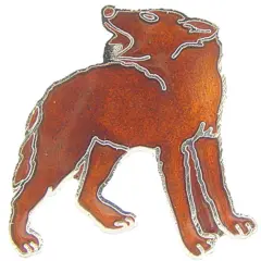 Coyote Pin Brown 1"