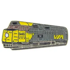 VIA Diesel Railroad Pin 1"