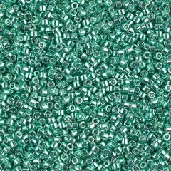 Miyuki Delica Bead 11/0 - DB0426 - Galvanized Dark Mint Green