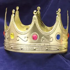 Regal King Adult Costume Crown
