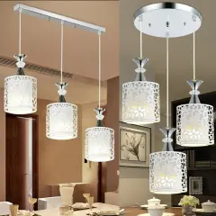 3 Lights Modern Petal Ceiling Light LED Pendant Lamp Dining Room Chandelier