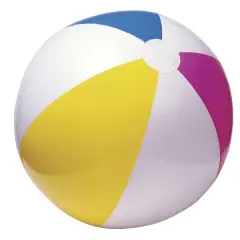 Economy 24" Beach Ball, Inflates to 15" for Ultimate Summertime Fun (Pack of 12)