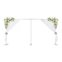 Wedding Party Backdrop Stand Pipe Kit 6x3m carbon steel Pole Curtain Frame