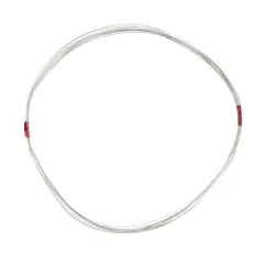 JewelrySupply Half Round Wire 22 Gauge Dead Soft Sterling Silver (Sold by The Foot)