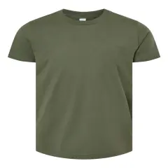 BELLA + CANVAS&reg; Youth Jersey Tee - 3001Y Military Green