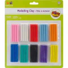 Krafty Kids Modeling Clay 200g 10/Pkg-Assorted