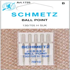 Schmetz Ball Point Jersey Machine Needles-Size 10/70 5/Pkg