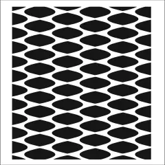 Crafter's Workshop Slimline Stencil 4"X9"