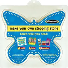 Milestones Stepping Stone Mold-Butterfly 12"