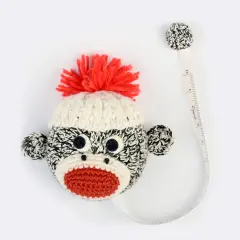 Lantern Moon Sock Monkey Tape Measure Multicolor