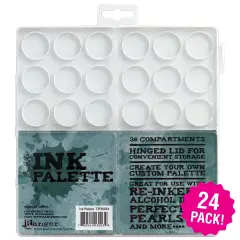 Multipack of 24 - Tim Holtz Ink Palette-7.5"X7.5"