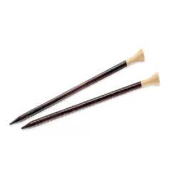 Lantern Moon 10" Ebony Single Point Knitting Needles US 7 (4.5mm) Multicolor