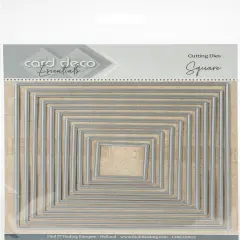 Find It Trading Card Deco Essentials Nesting Cutting Dies-Square