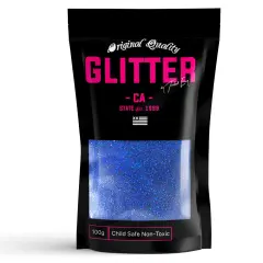 Royal Blue Holographic Ultra Fine Premium Glitter 100g / 3.5oz Multi Purpose Craft Paper Glass Decorations DIY Project