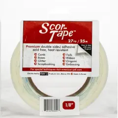 Multipack of 24 - Scor-Tape-.125"X27yd