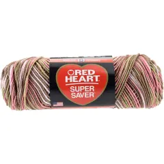 Multipack of 24 - Red Heart Super Saver Yarn-Pink Camo