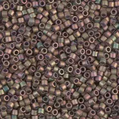 Miyuki Delica Bead 10/0, DBM0380, Matte Metallic Khaki Iris