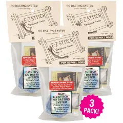 Multipack of 3 - E-Z Stitch Scroll Rod Sticky Loop Tape .625"X3yd
