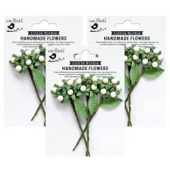 Pack of 3 - Little Birdie Berry Branch 3/Pkg-Shabby Chic