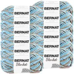 Multipack of 12 - Bernat Blanket Yarn-Coastal Cottage