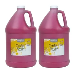 Little Masters&reg; Tempera Paint, Magenta, Gallon, Pack of 2