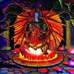 Sunsout Birth of a Fire Dragon 1000 pc Jigsaw Puzzle 20144